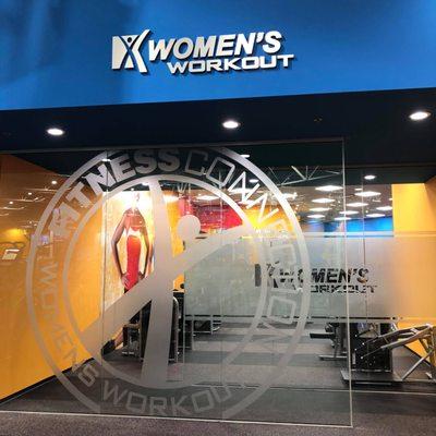 Women's Only Workout area for privacy