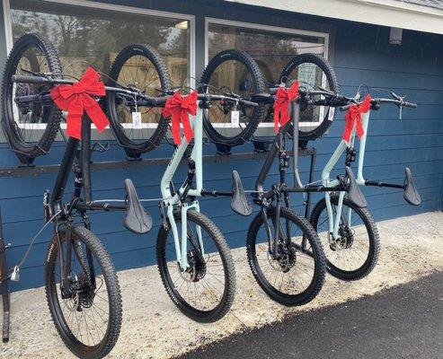 Give the gift of Specialized Bikes.