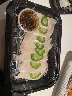 Yellowtail Jalapeno Appetizer