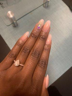 Nails for my engagement shoot done by Férial!