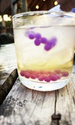 It's Provocative Gin, lemon and lavender- shut it