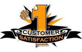 #1 CUSTOMER SATISFACTION.