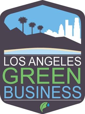 We're a Certified Green Business!