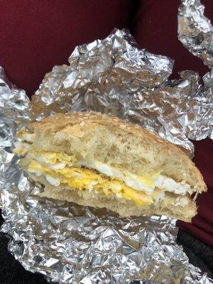 Egg and cheese