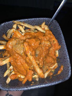 I chose to put Malai Kofta on top of my Masala Fries . delicious