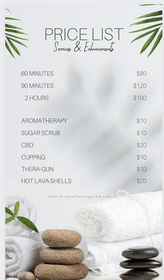 Price List