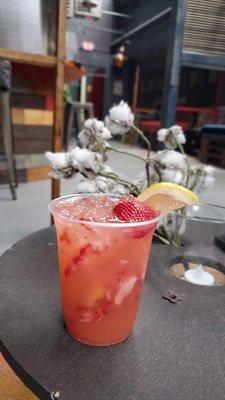 Grapefruit Strawberry Mule