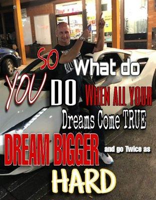 What do you do when you reach your business goals and are able to start living your dreams