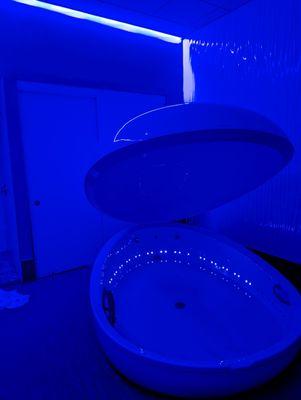 Float pod and mood lighting