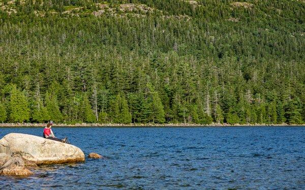 Jordan Pond at Acadia National Park