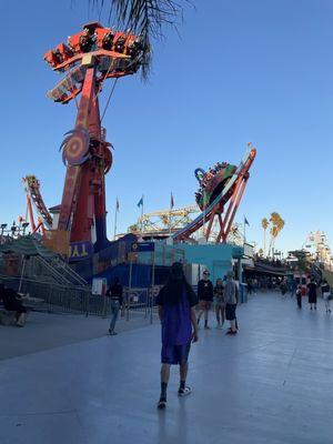 Santa Cruz Boardwalk Thrill Rides