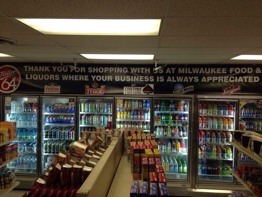 As always thank you for shopping at Milwaukee food & liquors where your business is always appreciated