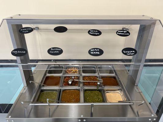 Salsa bar