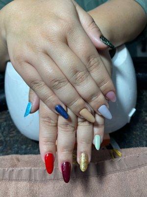 Taylor Swift eras your nails by my nail tech Serena!