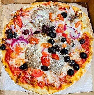 Thr Greek Pizza