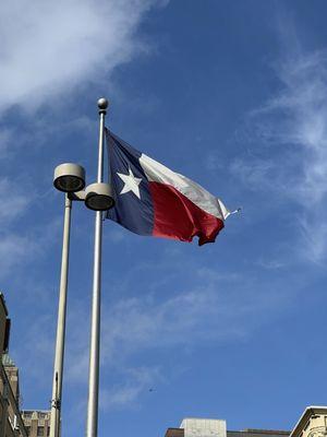 The Texas flag