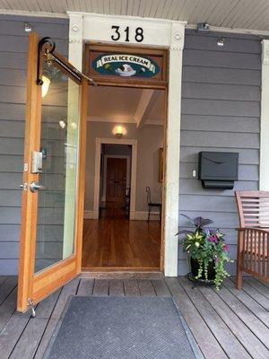 The front door to real ice cream!