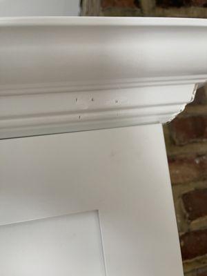 Damaged kitchen cabinets