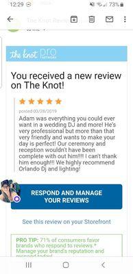 A review from one of my clients