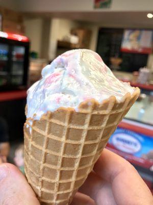 Cotton candy cone