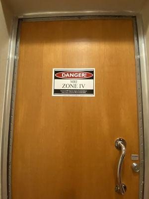 MRI door