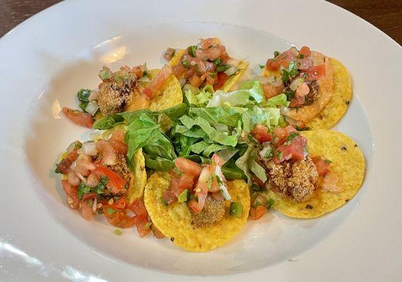 Oyster nachos