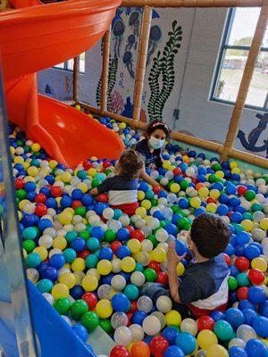 Kids playing.