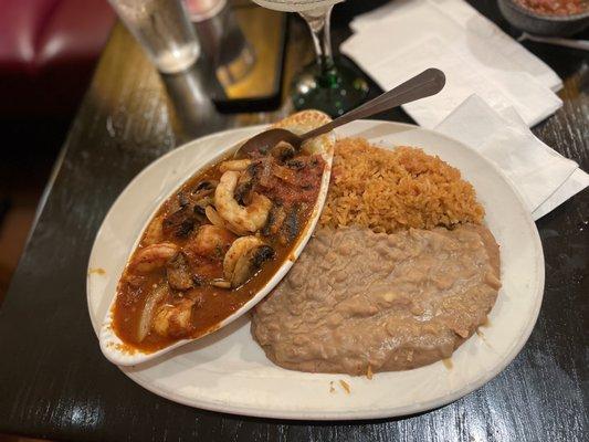 Shrimp Fajitas