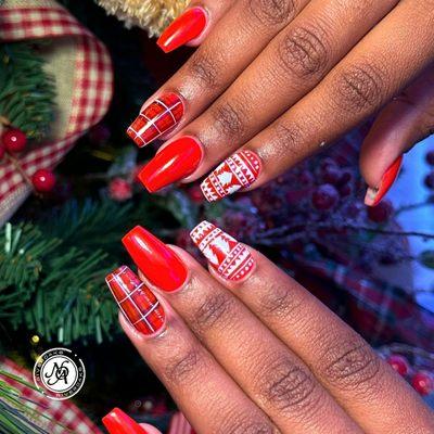 Christmas nail designs