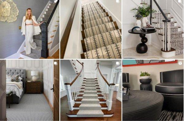 Steps and carpet runners