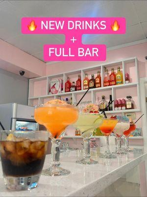 Full bar 
Free with service