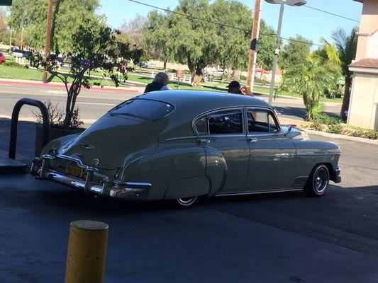 I just saw this beauty. 1949 chevy fleetline. Wowzaaa