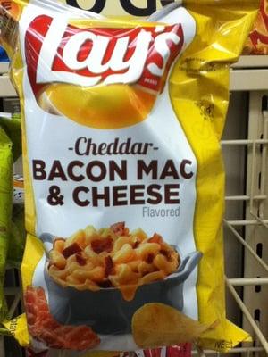 I like my Mac and cheese w bacon to be potato chip flavored instead