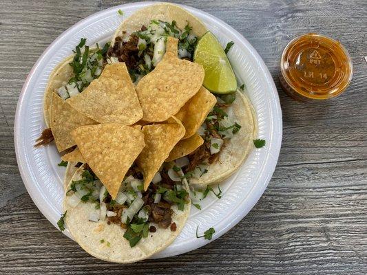 Carne asada tacos