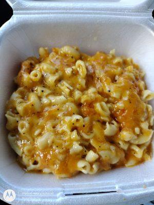 This Mac and cheese is nothing I've ever tasted before! Delicious! $4  08/21/2021