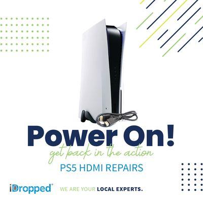 Playstation 5 hdmi replacement and other playstation repairs such as power supply, overheating, cleaning, liquid damage and more,