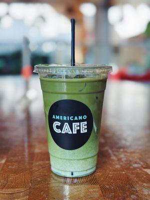 Dirty Matcha Latte