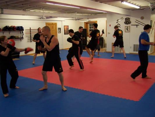 Jeet Kune Do Class. We are one of only a few JKD schools in the Northeast certified by the legendary Guro Dan Inosanto.