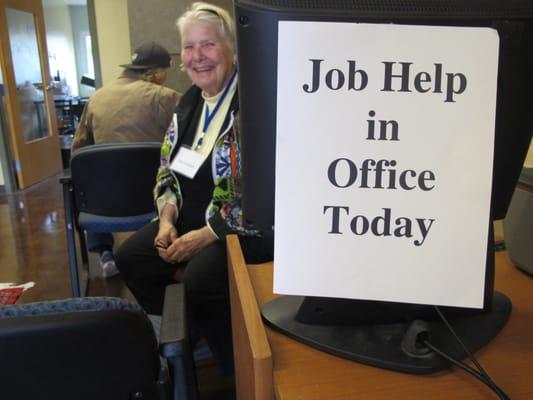 Nan Hardison is here to help people find jobs.