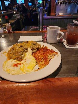 Southwest biscuits and gravy