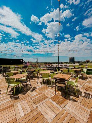 Upstairs Patio Seating