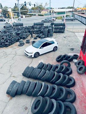 Used tires