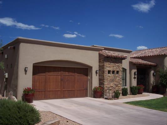 Martin Door with Cedar Overlay