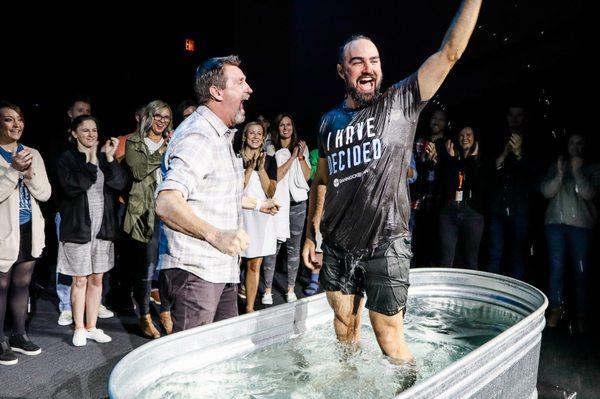 Baptisms at Bannockburn Church