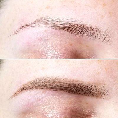 Brow Shaping + Tint