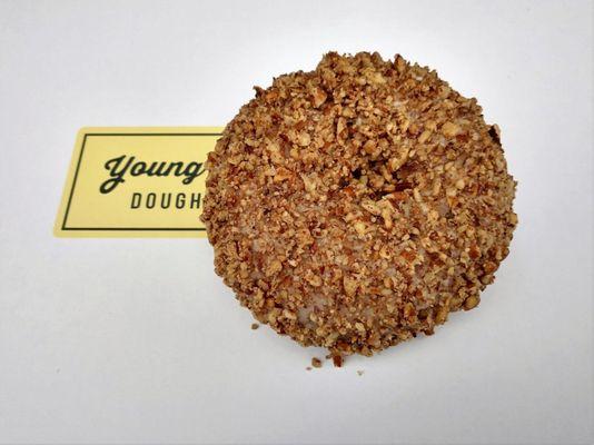 Young Buns 11-27-2020: Maple Pecan - Spice Cake Doughnut, Maple Glaze, Toasted Pecan