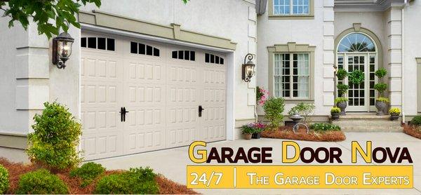 Garage Door Nova repairs and replaces a wide variety of garage door, openers, and springs.