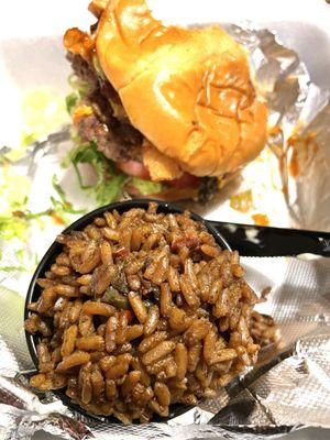 Cheeseburger dirty rice