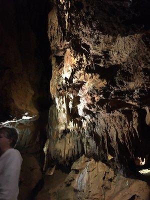 The is the prettiest part of the caverns