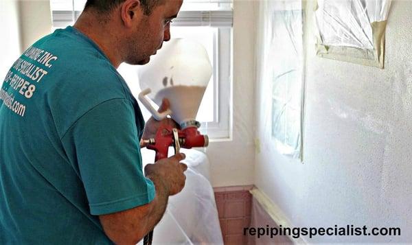 Repiping Specialists - Care Plumbing OUR STEP-BY-STEP PROCESS - #5 PATCHING